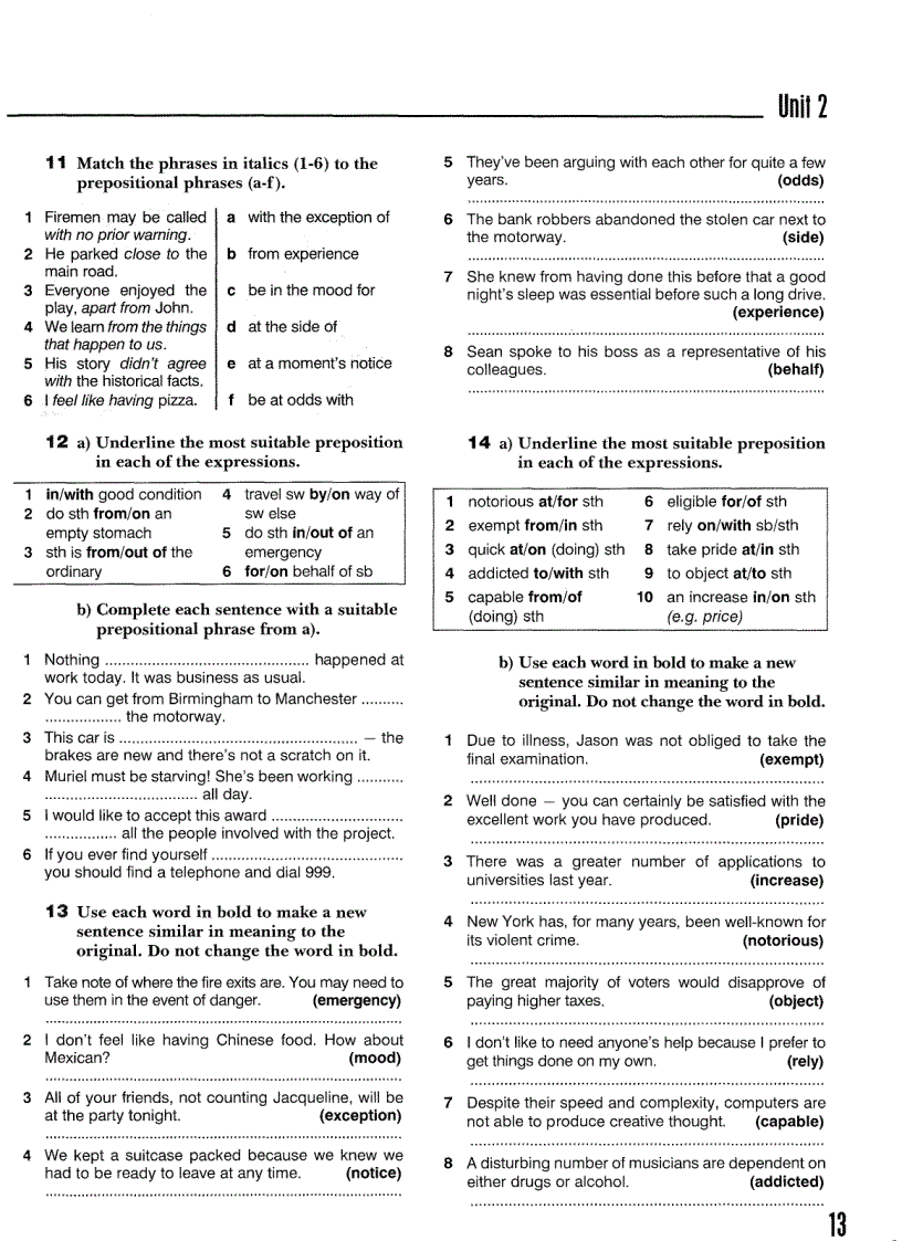 image for page A Good Turn of Phrase Advanced Practice in Phrasal Verbs and Prepositional Phrases