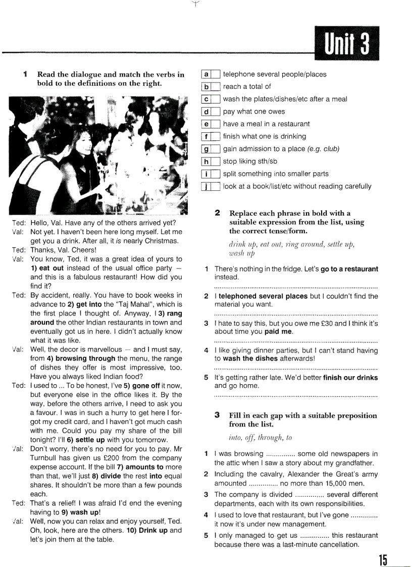 image for page A Good Turn of Phrase Advanced Practice in Phrasal Verbs and Prepositional Phrases