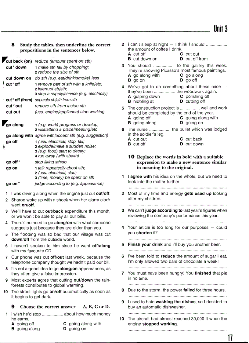 image for page A Good Turn of Phrase Advanced Practice in Phrasal Verbs and Prepositional Phrases