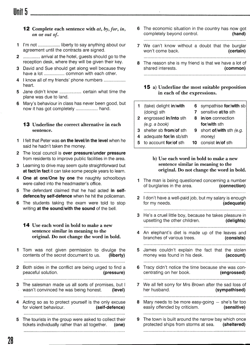 image for page A Good Turn of Phrase Advanced Practice in Phrasal Verbs and Prepositional Phrases