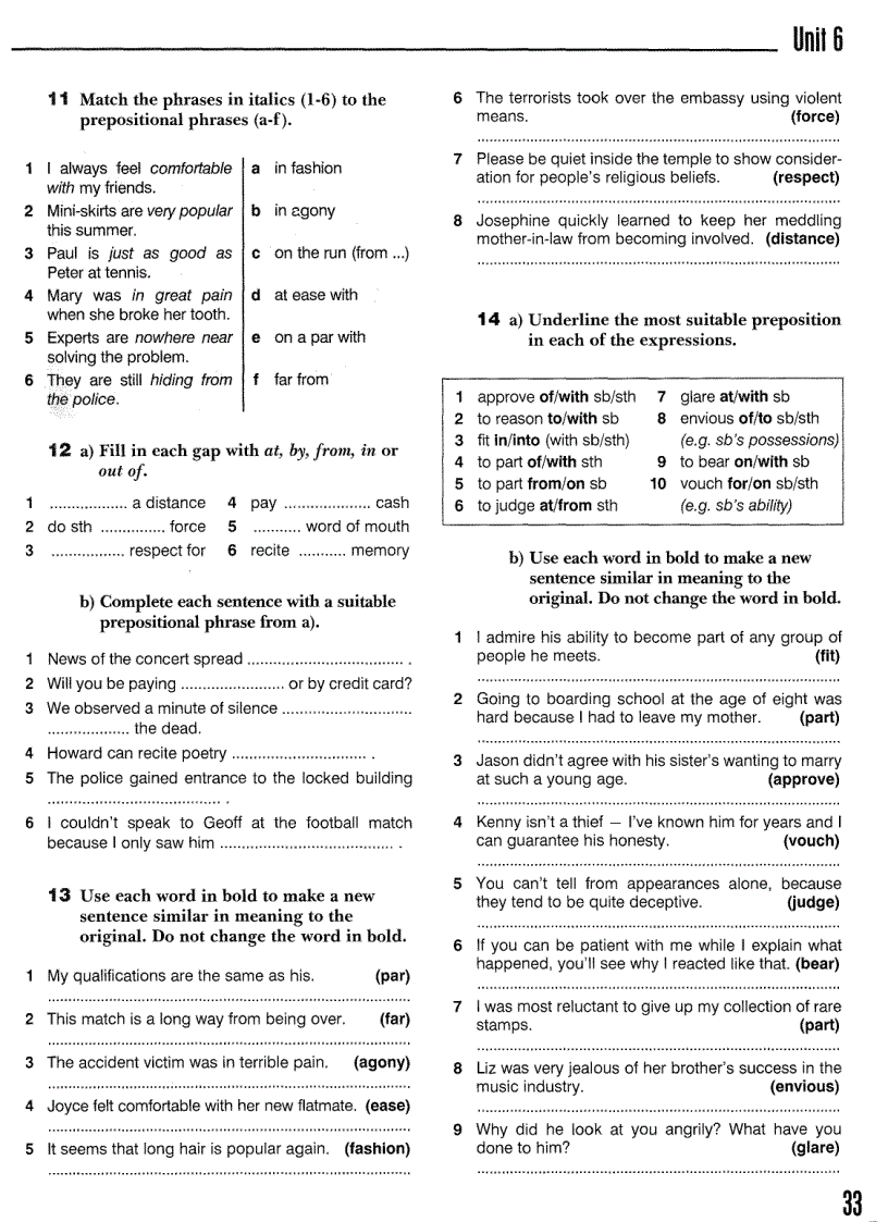 image for page A Good Turn of Phrase Advanced Practice in Phrasal Verbs and Prepositional Phrases