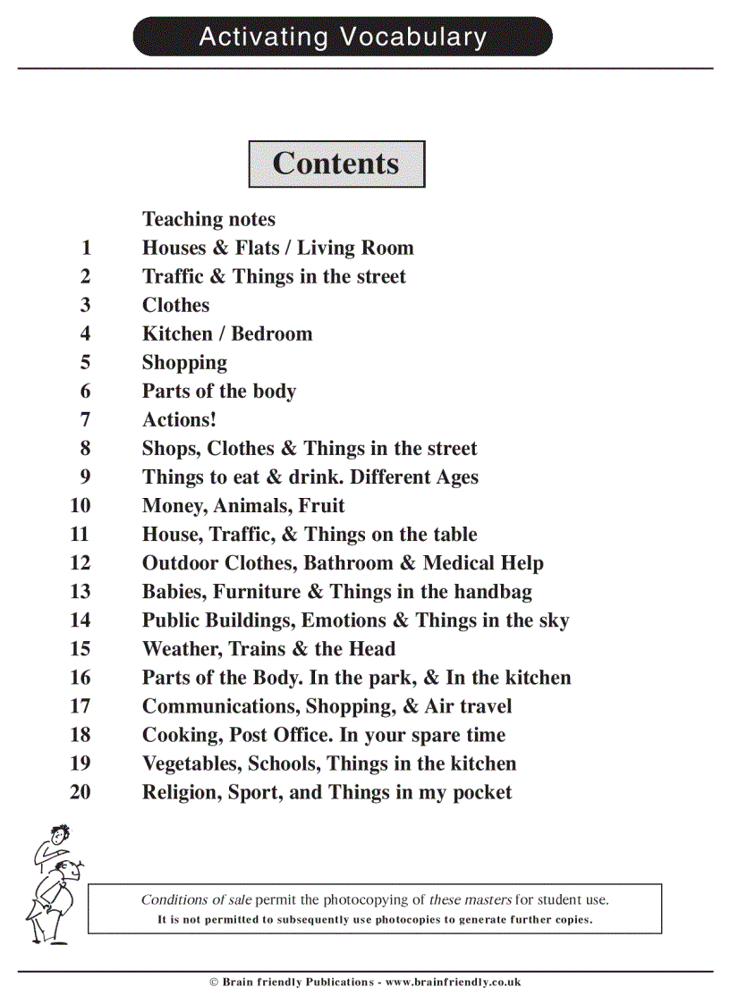 image for page Activating Vocaulary Through Pictures