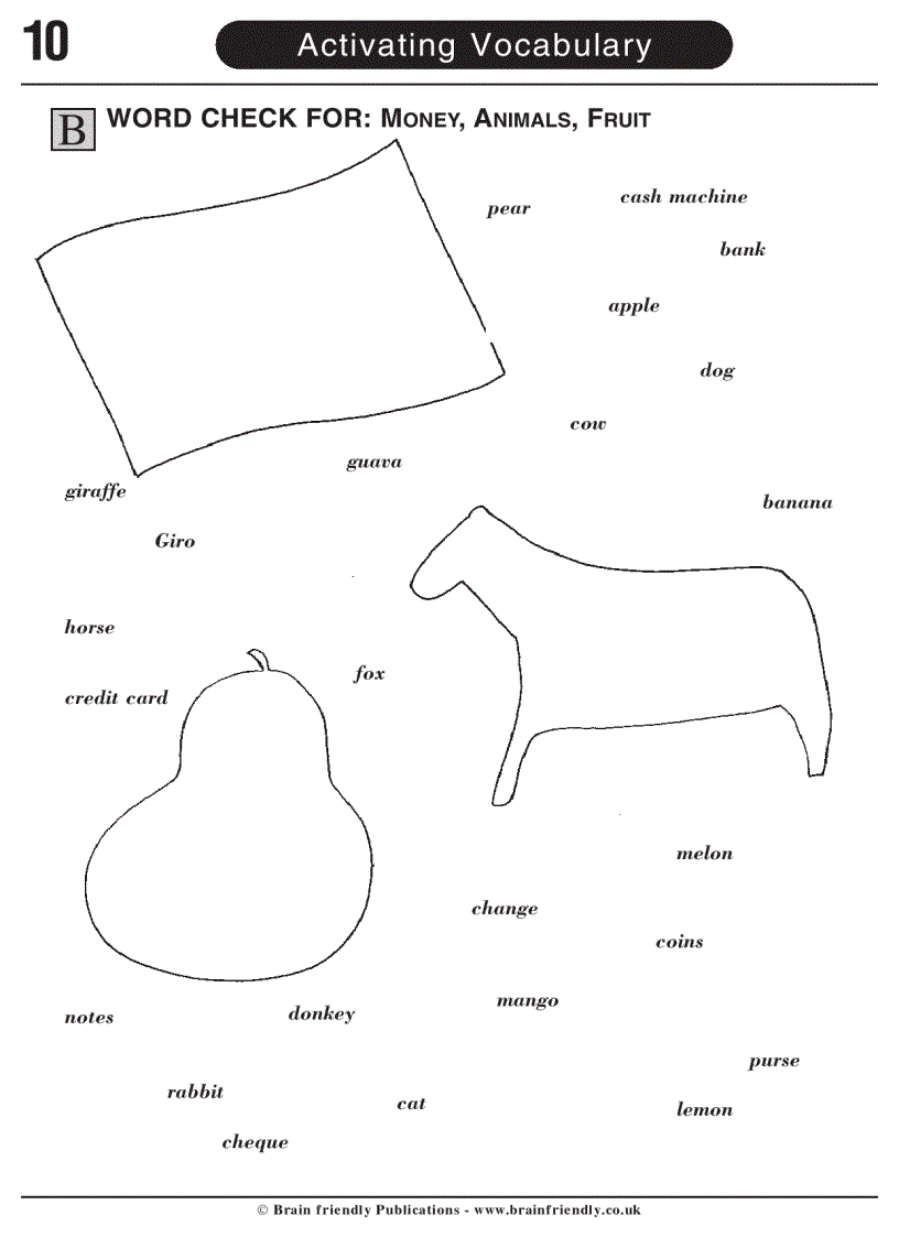 image for page Activating Vocaulary Through Pictures