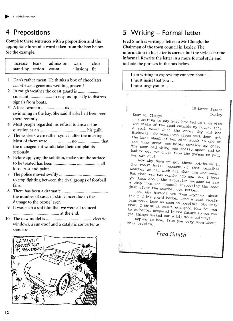 image for page Advanced English C A E Grammar Practice 2
