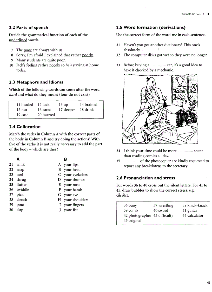image for page Advanced English C A E Grammar Practice 2