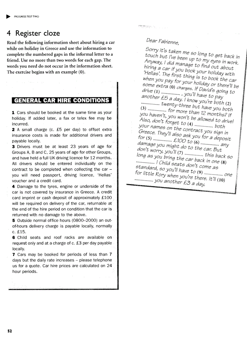 image for page Advanced English C A E Grammar Practice 2