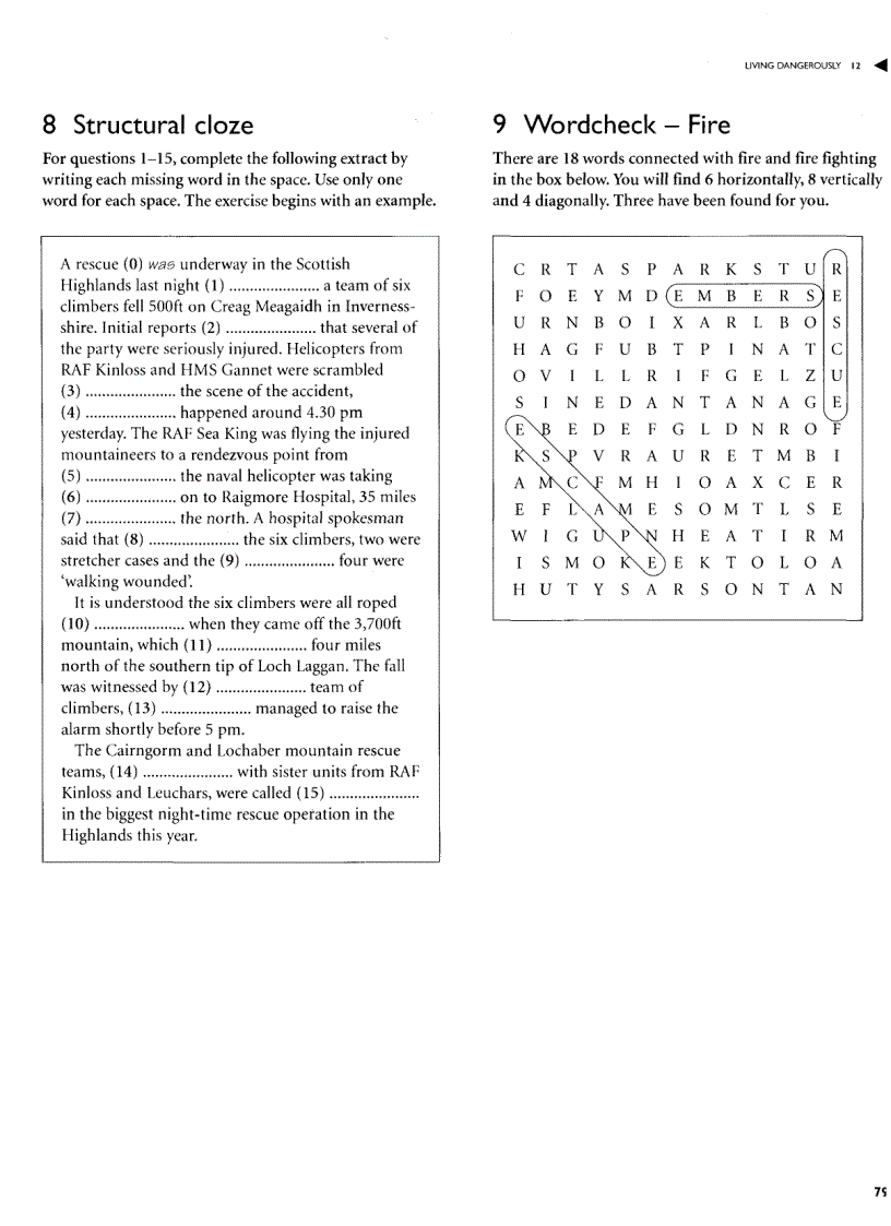 image for page Advanced English C A E Grammar Practice