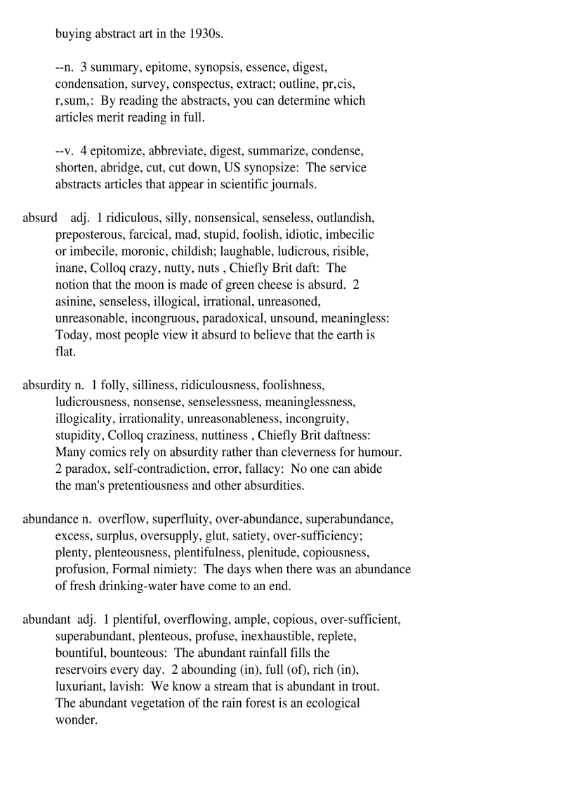image for page An A Z Dictionary Of Synonyms