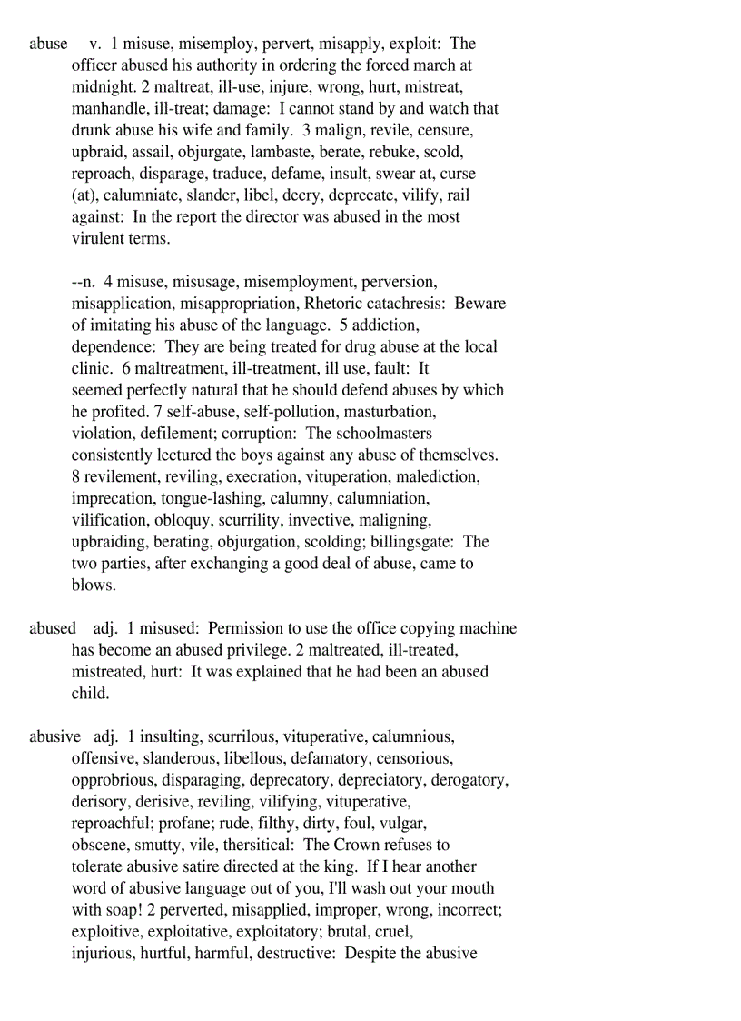 image for page An A Z Dictionary Of Synonyms