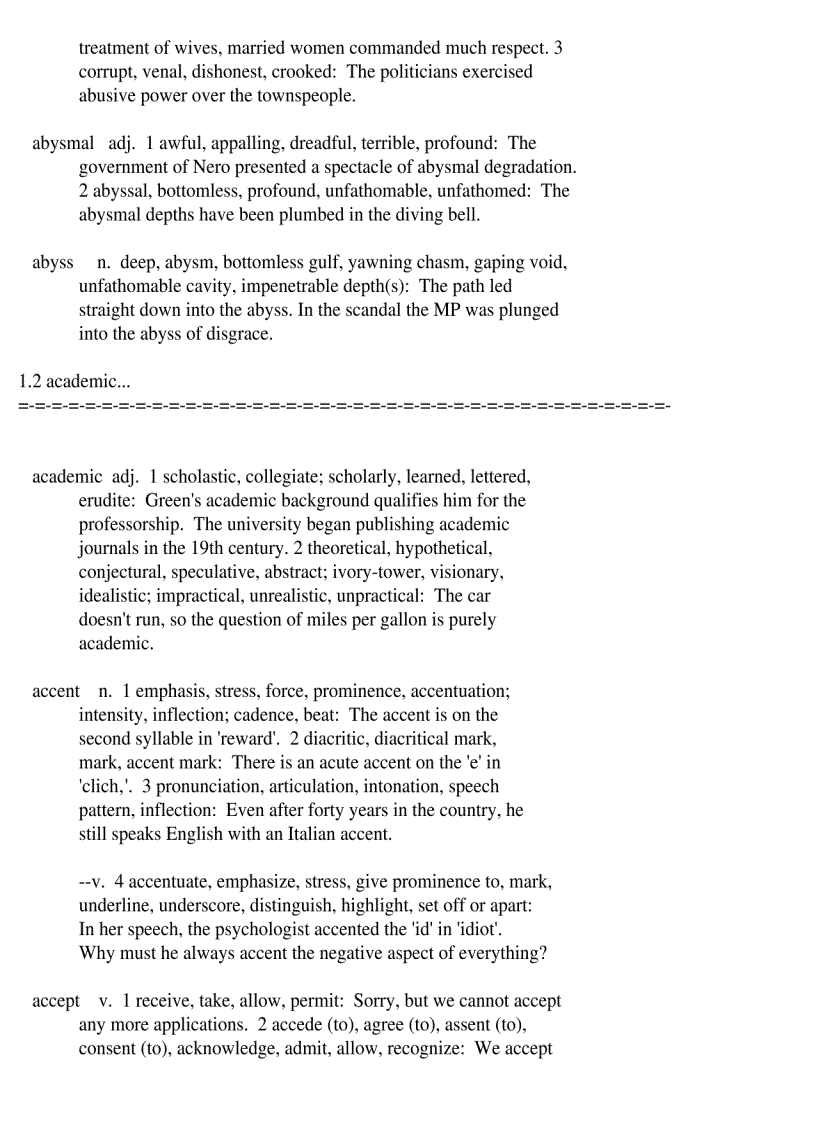 image for page An A Z Dictionary Of Synonyms