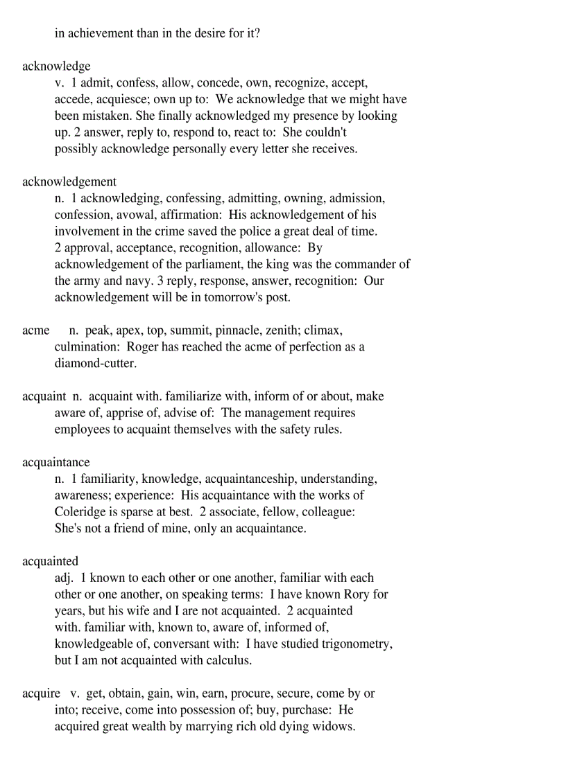 image for page An A Z Dictionary Of Synonyms