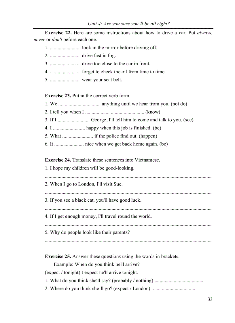 image for page Bài tập tiếng anh A2