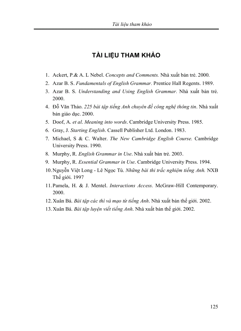 image for page Bài tập tiếng anh A2