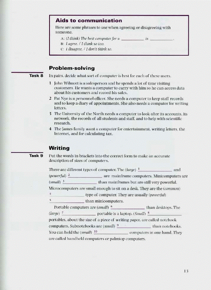 image for page Basic English for Computing