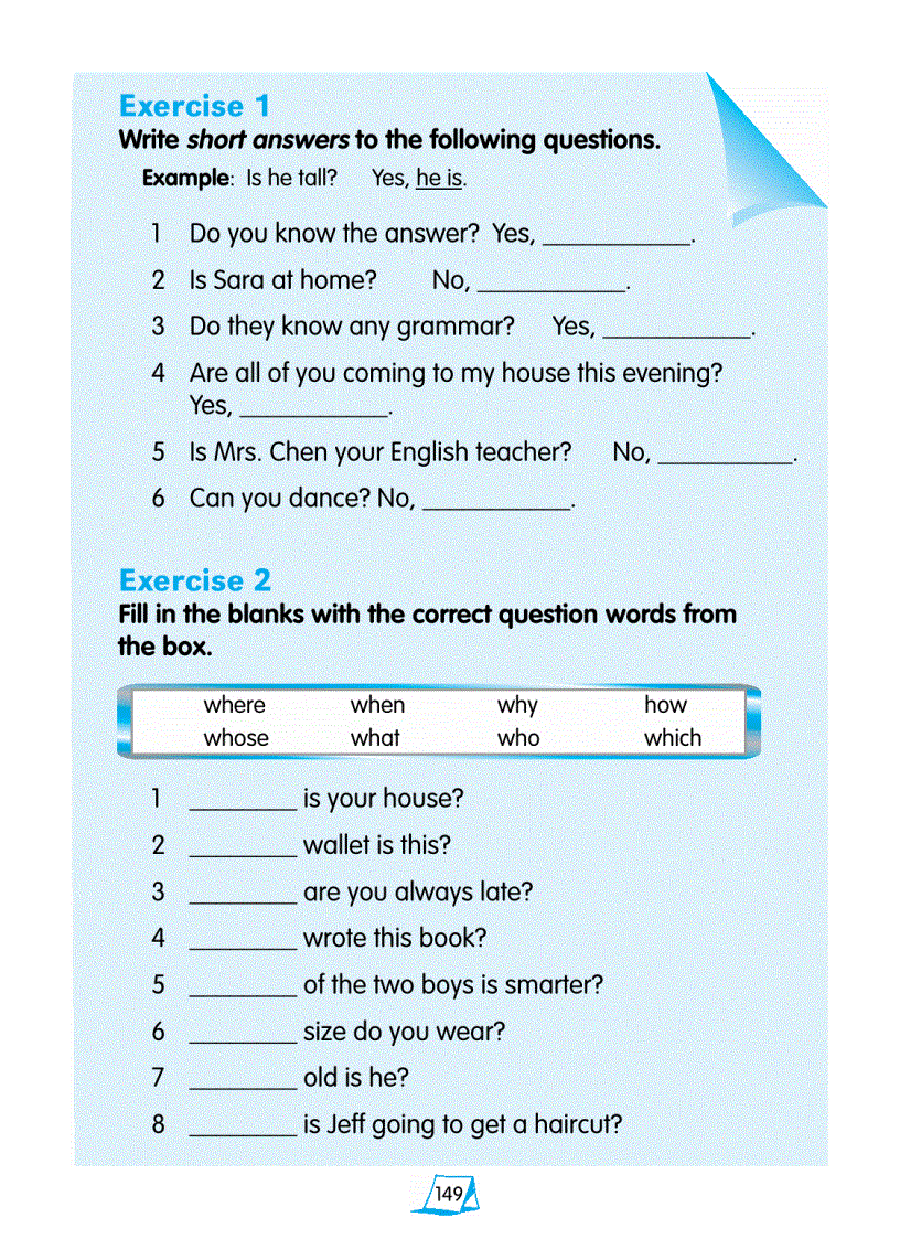 image for page Basic English Grammar 1