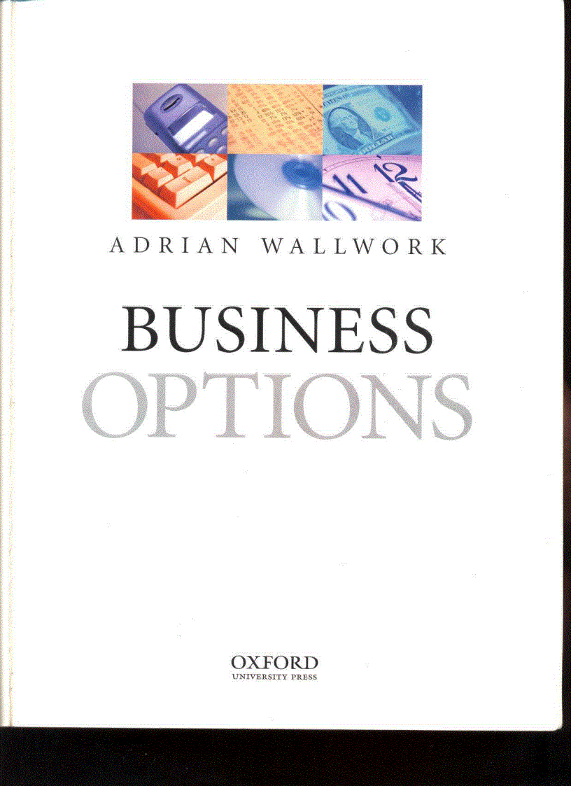 Business Options student s book