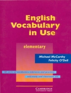Cambridge English Vocabulary in Use Elementary