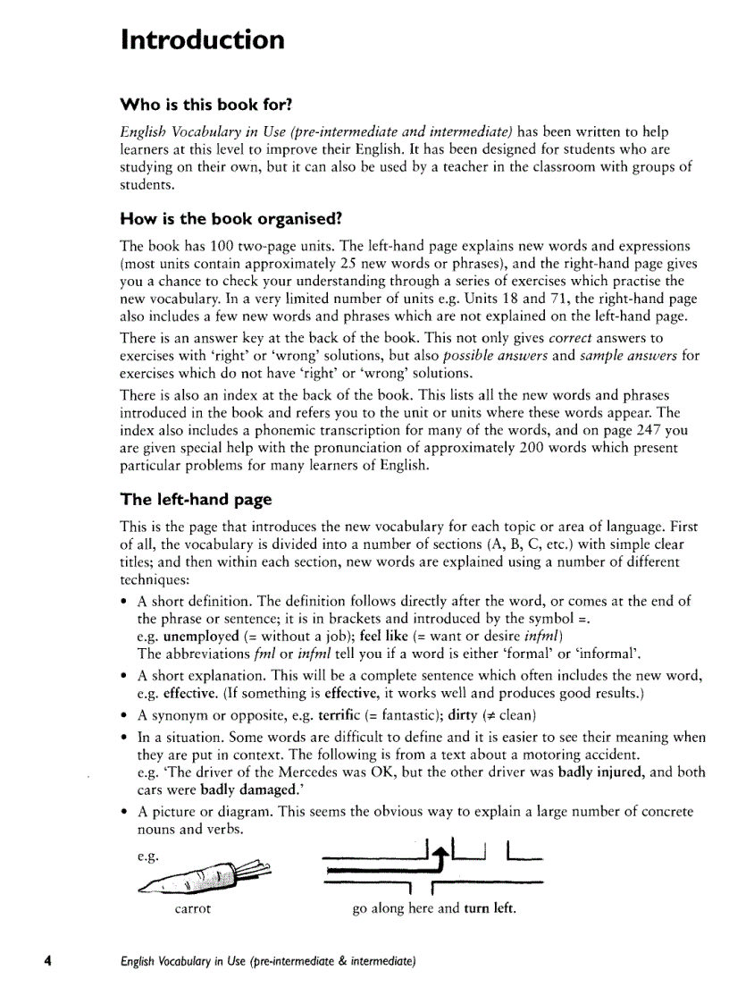 image for page Cambridge English Vocabulary in Use Pre intermediate Intermediate