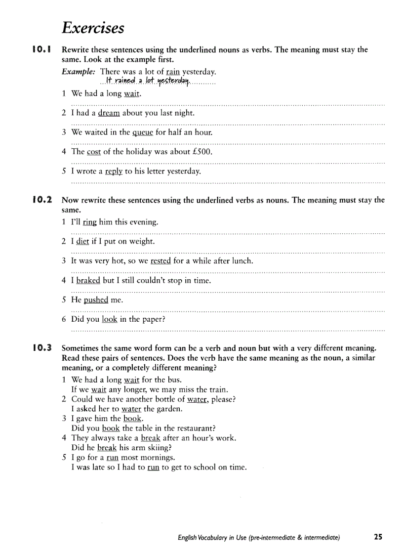 image for page Cambridge English Vocabulary in Use Pre intermediate Intermediate