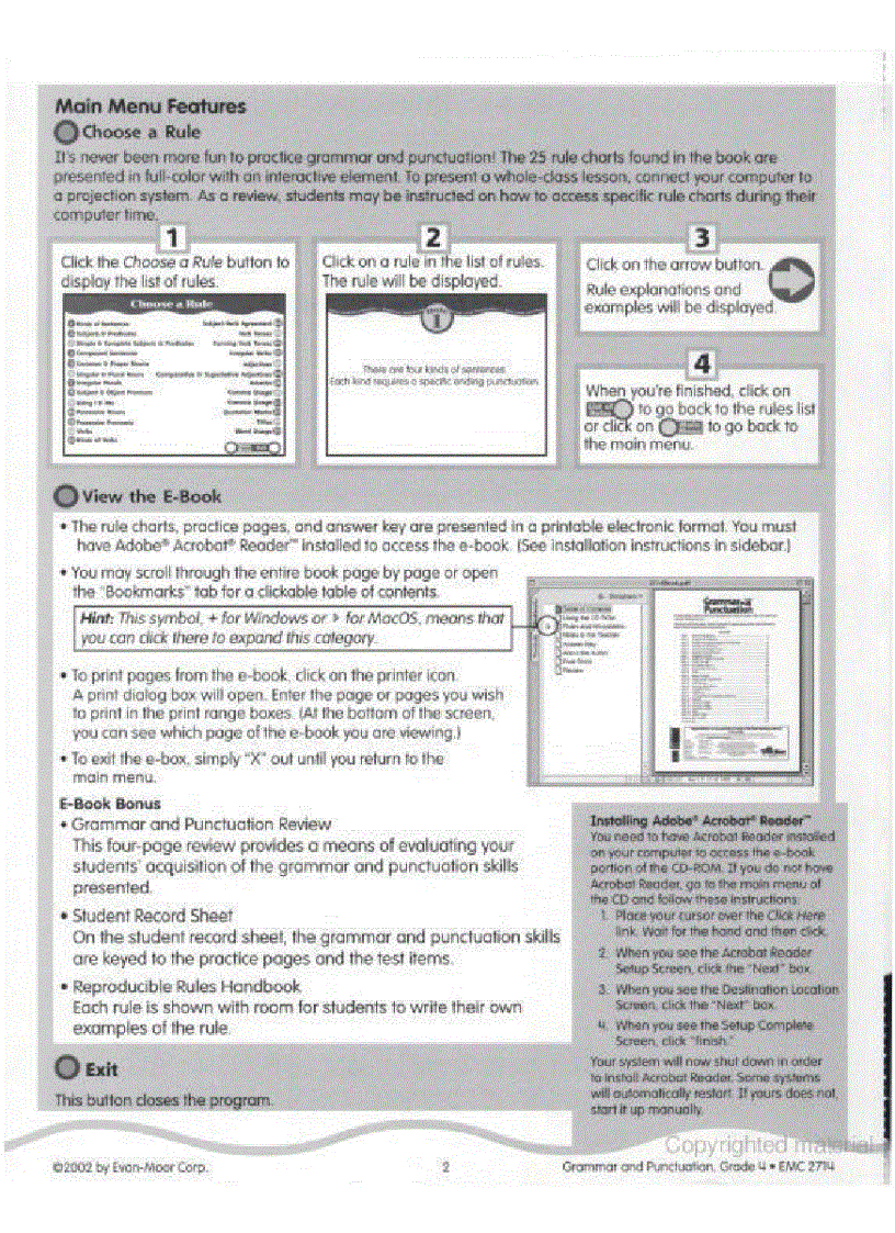 image for page CD ROM titles from Evan Moor