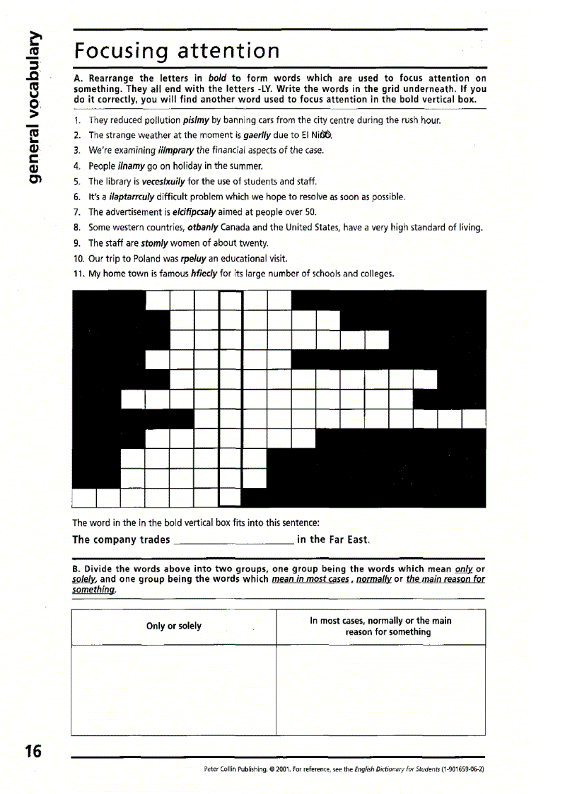 image for page Check Your Vocabulary for English for IELTS