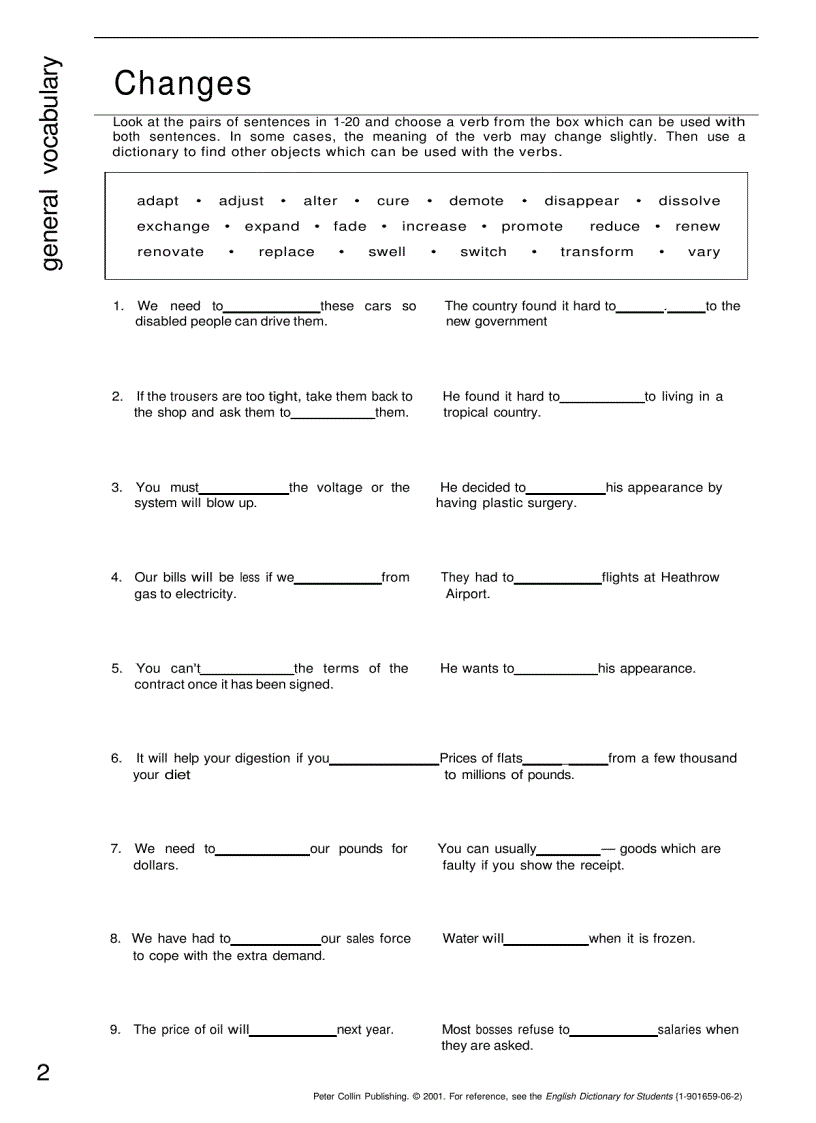 image for page Check your Vocabulary for IELTS