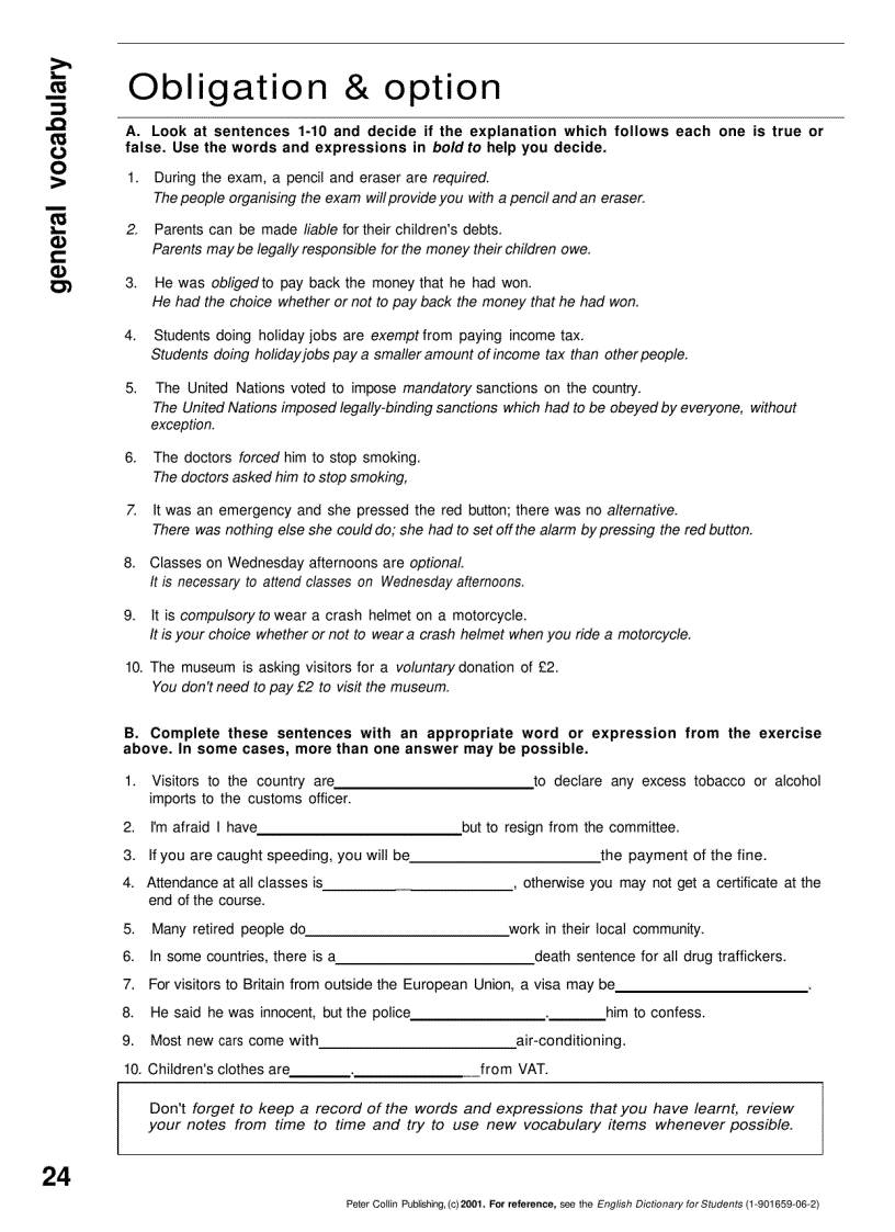 image for page Check your Vocabulary for IELTS