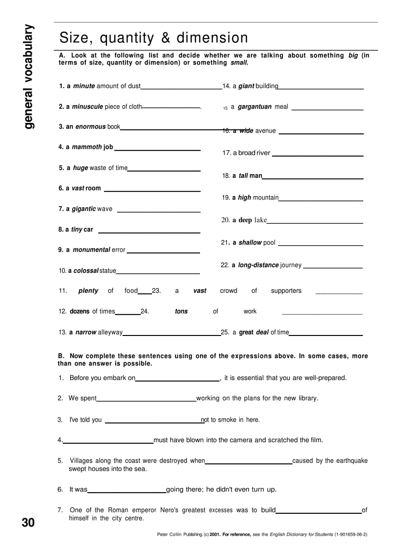 image for page Check your Vocabulary for IELTS