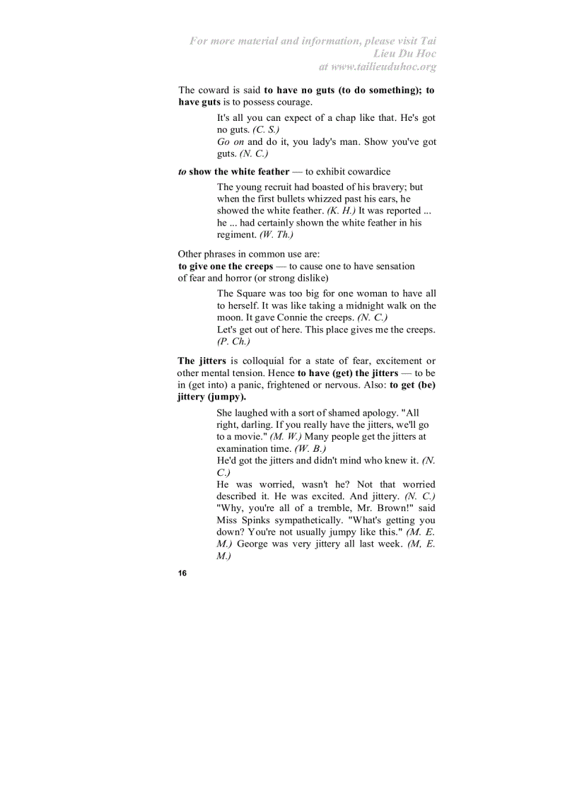 image for page Collo quial English Idioms