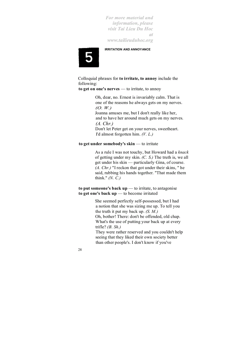 image for page Collo quial English Idioms