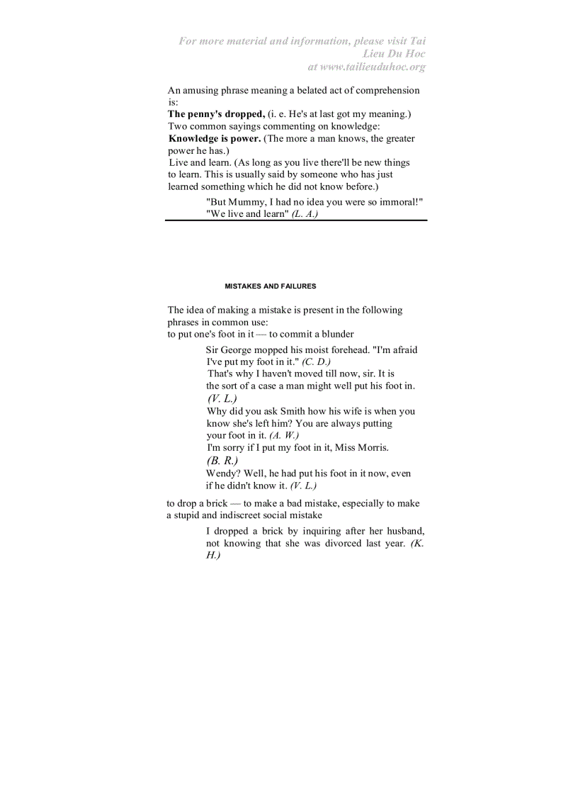 image for page Collo quial English Idioms