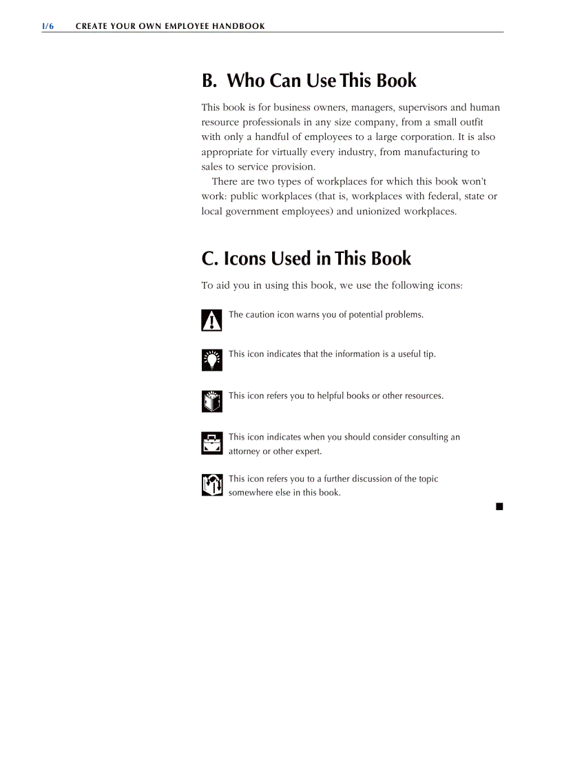 image for page Create Your Own Employee Handbook A Legal and Practical Guide
