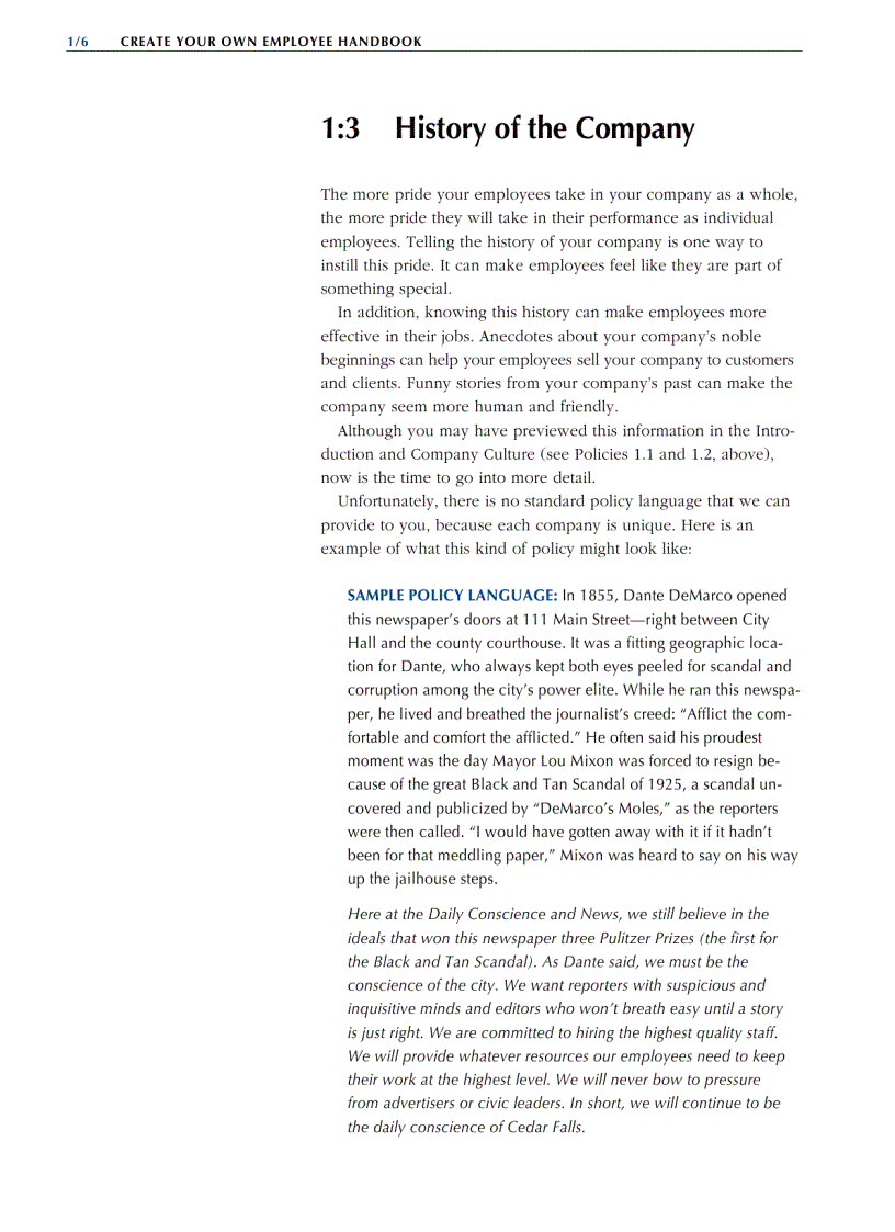 image for page Create Your Own Employee Handbook A Legal and Practical Guide