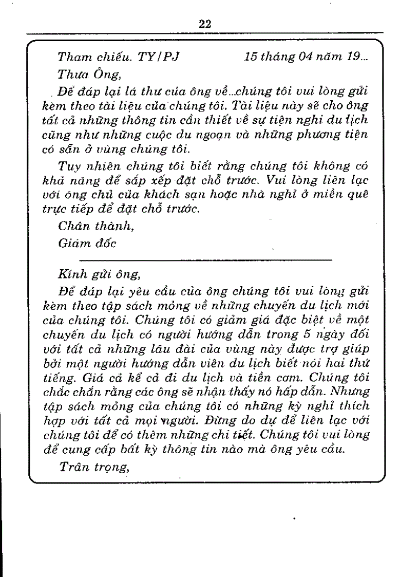 image for page Đọc và viết thư bằng Tiếng Anh