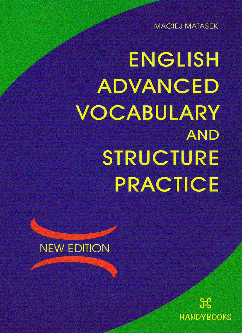 image for page English Advanced Vocabulary and Structure Practice