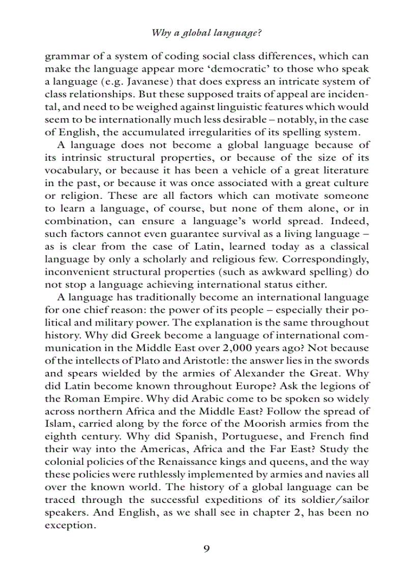 image for page English as a Global Language