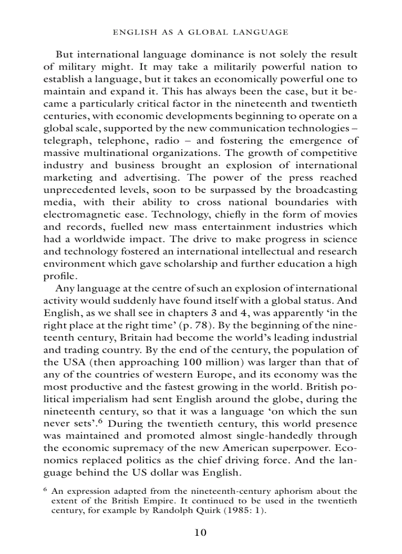 image for page English as a Global Language