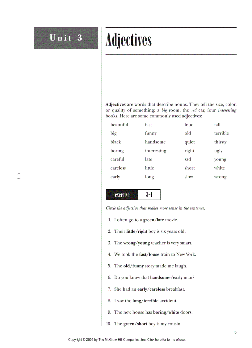 image for page English Grammar For ESL Learners