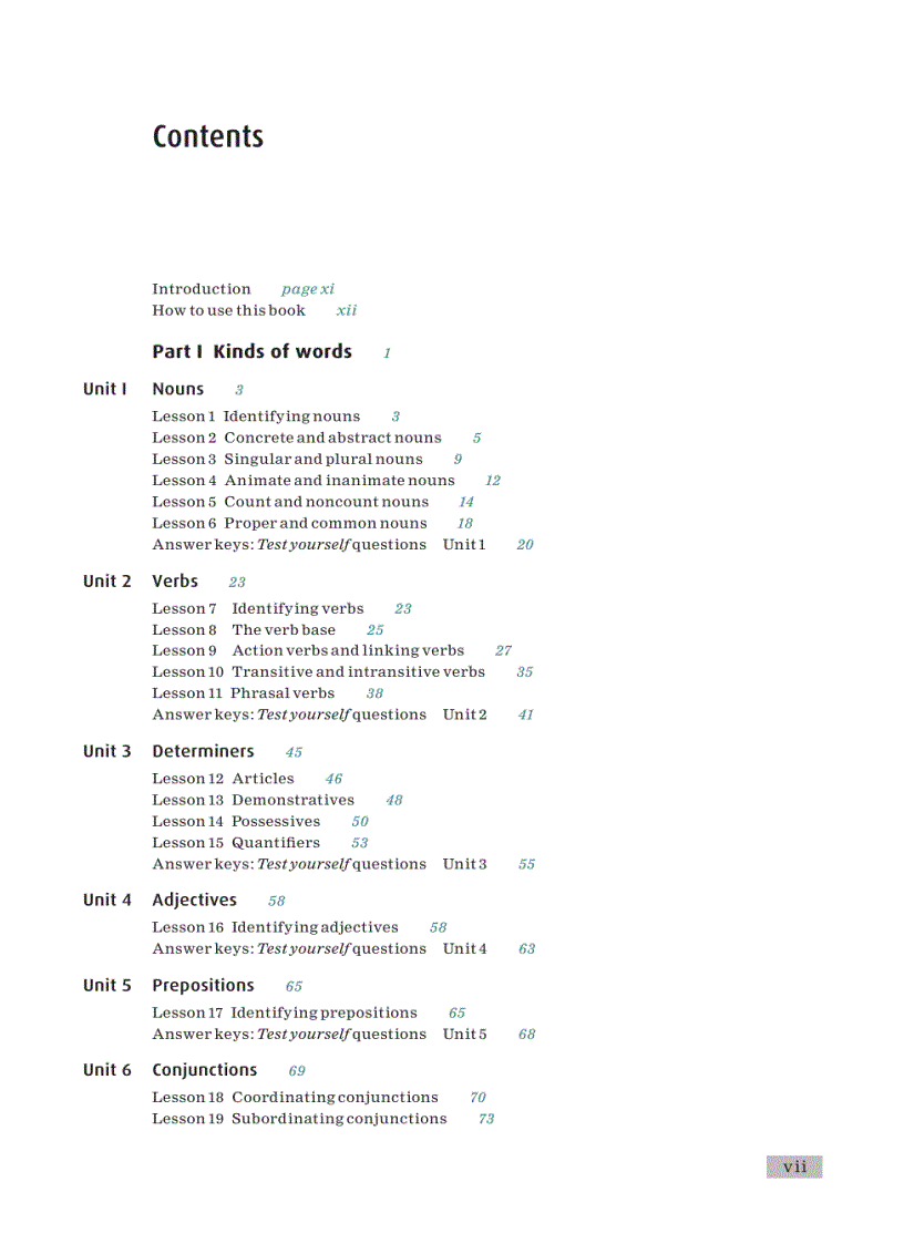 image for page English Grammar Understanding The Basics