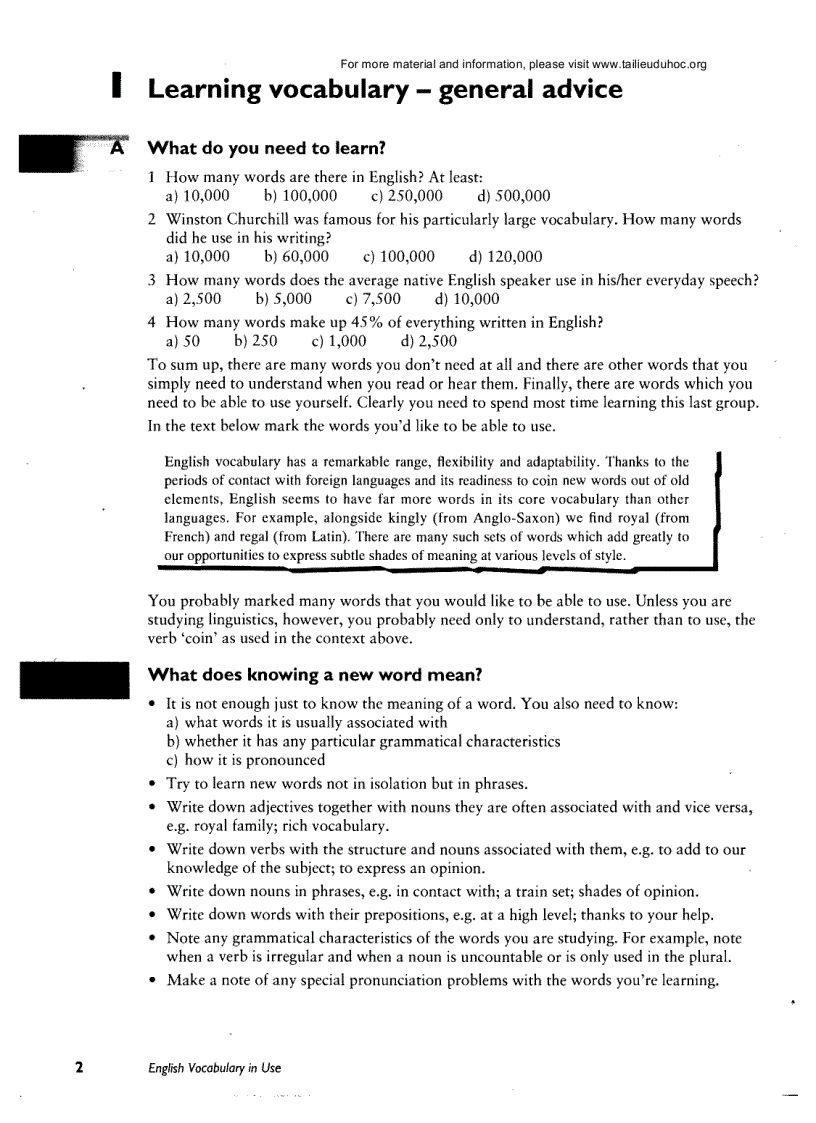 image for page English vocabulary in use upper intermediate and advnaced