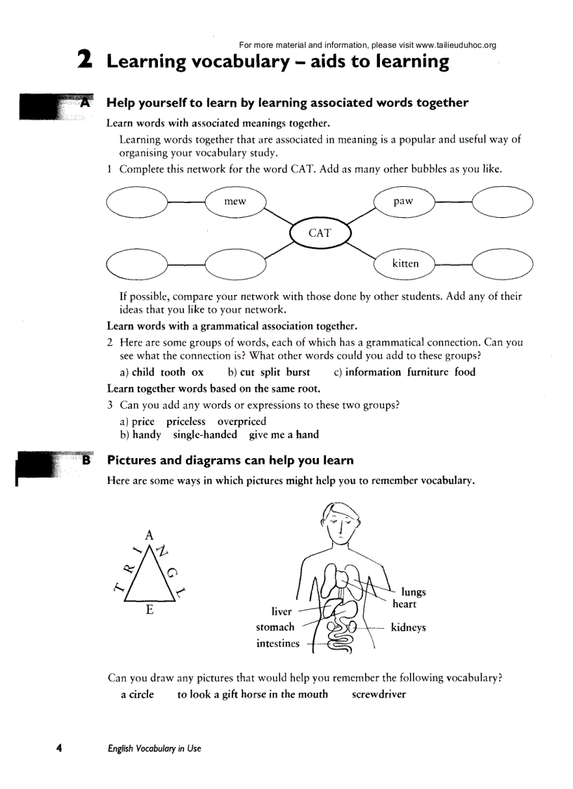 image for page English vocabulary in use upper intermediate and advnaced