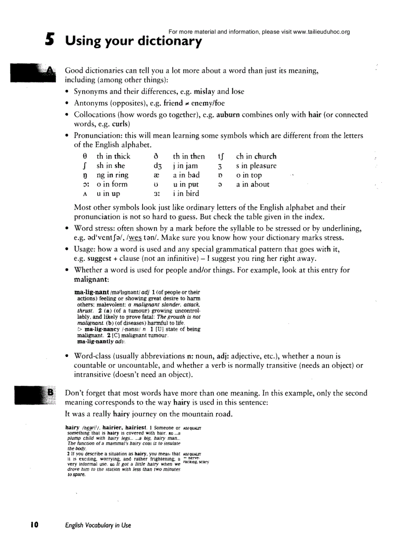 image for page English vocabulary in use upper intermediate and advnaced