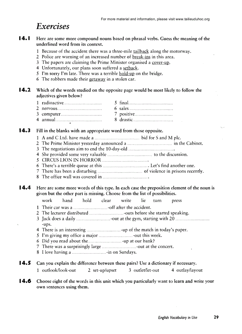 image for page English vocabulary in use upper intermediate and advnaced