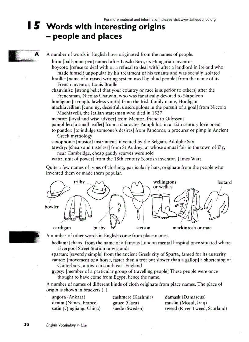 image for page English vocabulary in use upper intermediate and advnaced