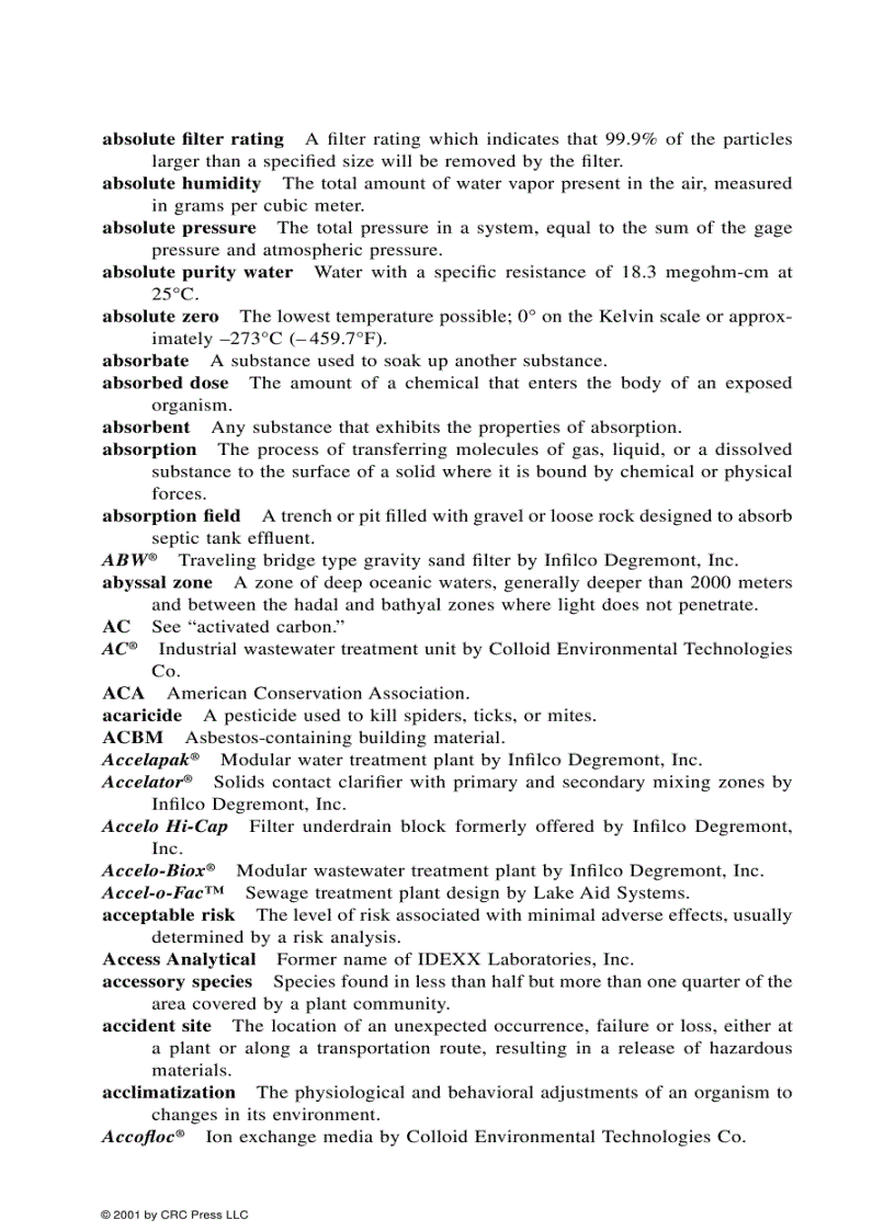 image for page Environmental Engineering Dictionary and Directory