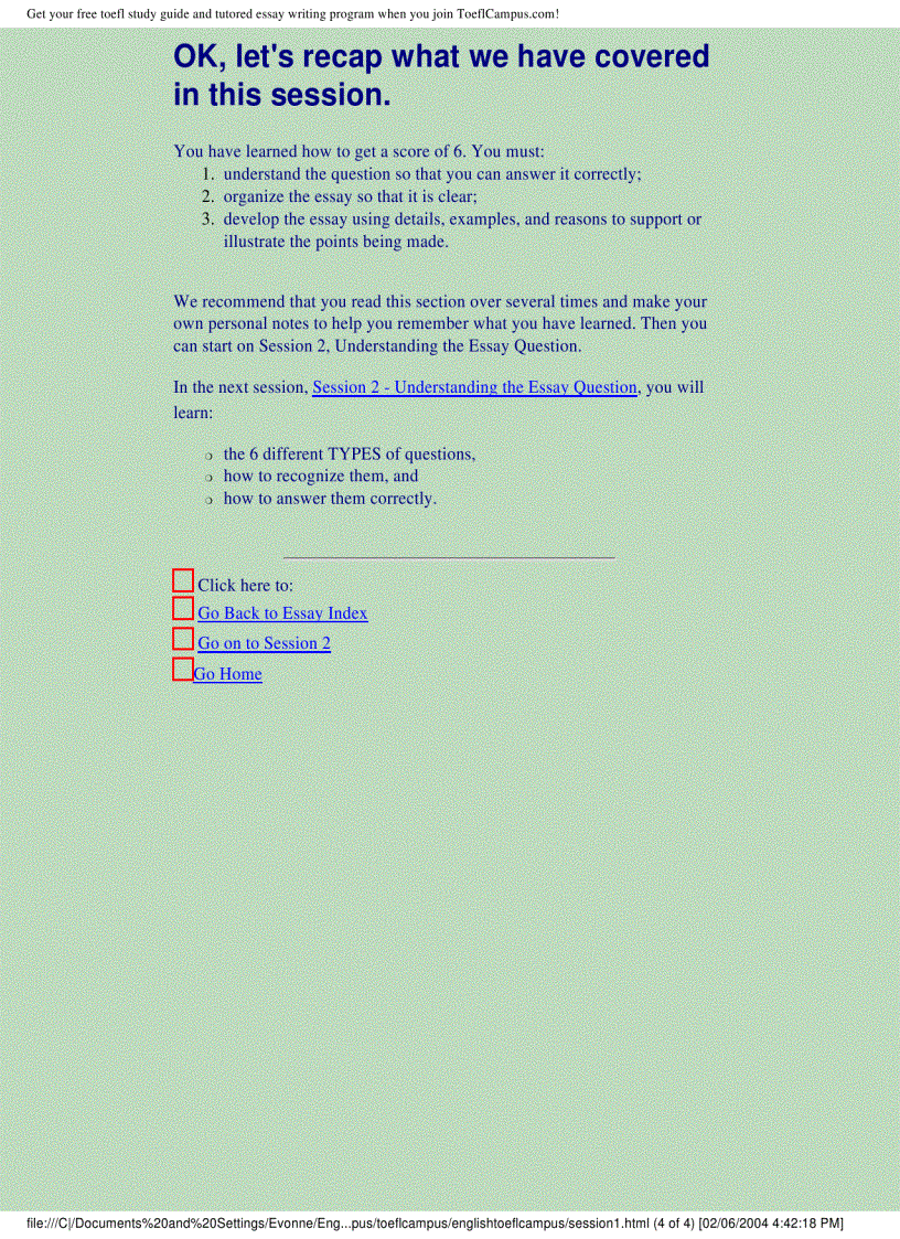 image for page Essay writing program