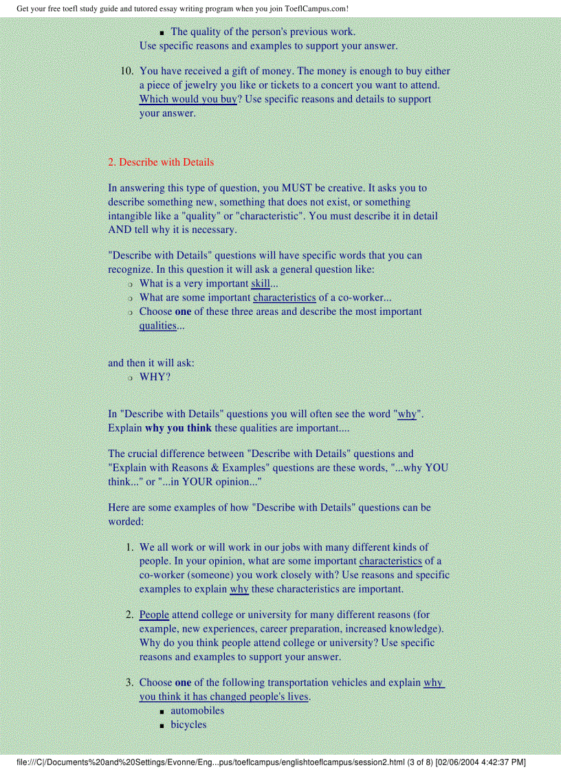 image for page Essay writing program