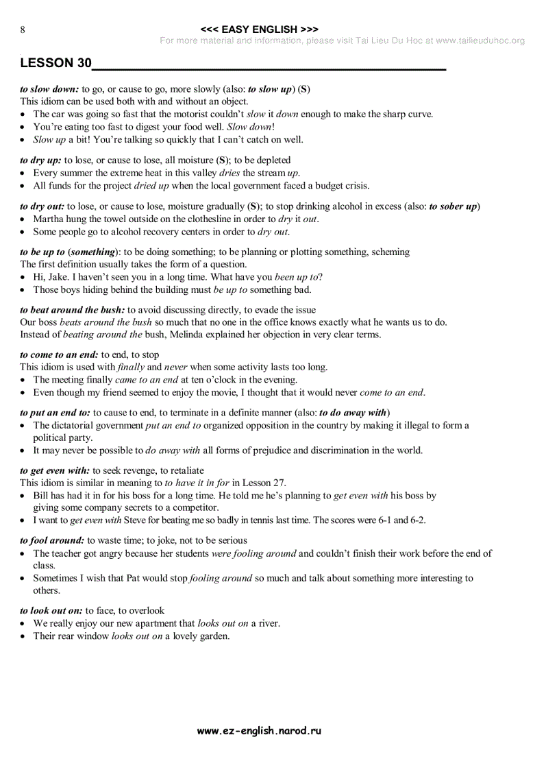 image for page Essential English Idioms Advanced