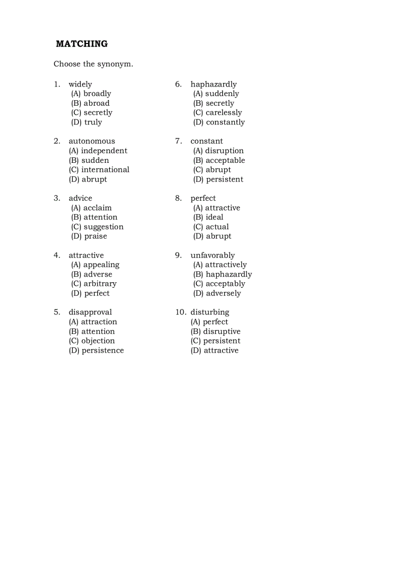 image for page Essential Words for the Toefl