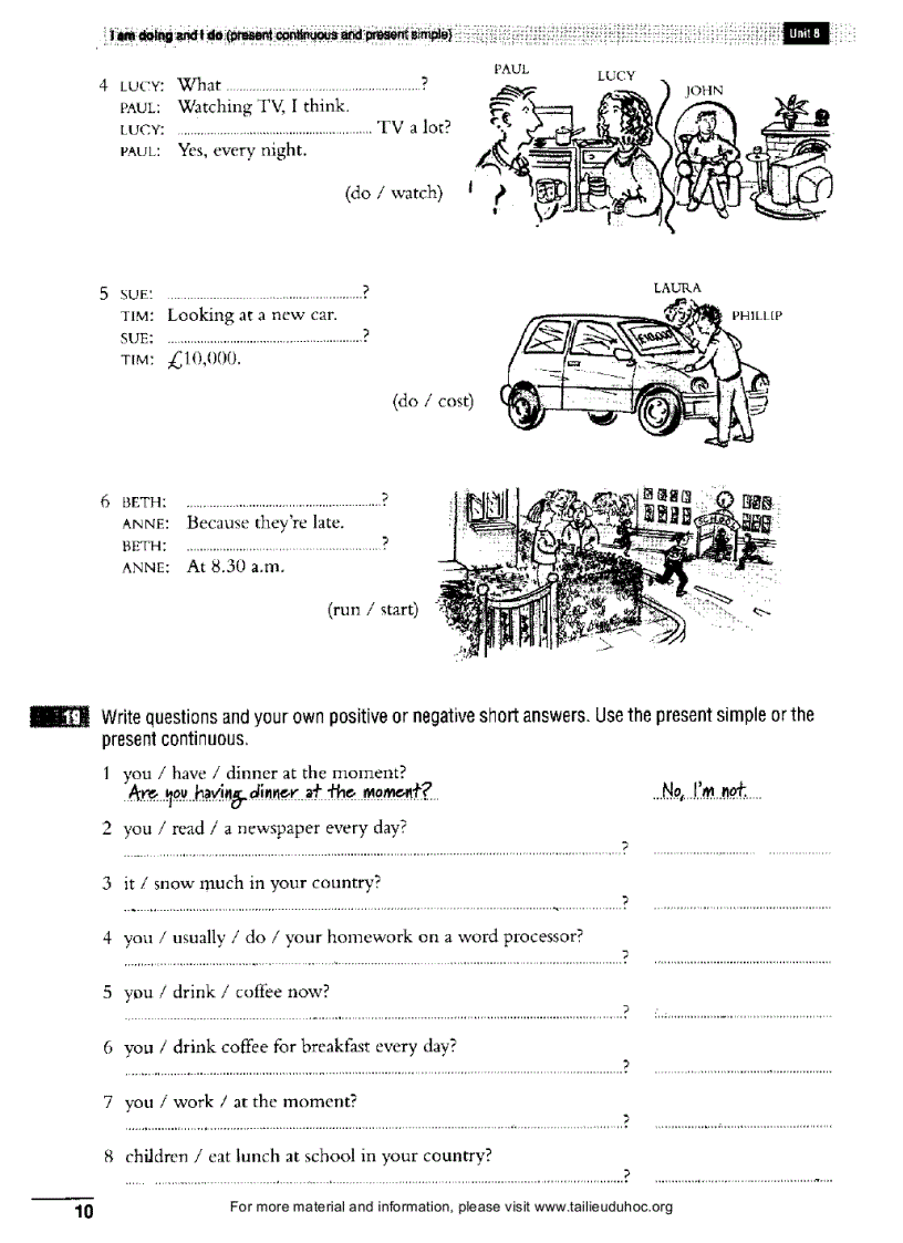 image for page Essential Grammar In Use Supplementary Exercises 1